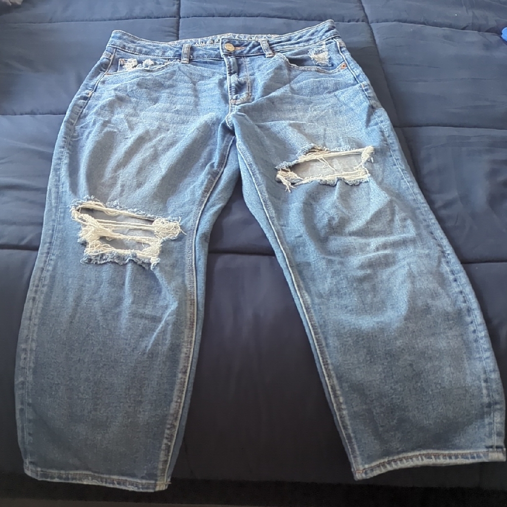 American Eagle Outfitters Relaxed Fit Light Blue Jeans